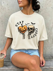 Stay Creepy Heavy Weight Tee (Boxier Style)
