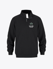 Take a Hike. Literally. Embroidered 1/4 Zip Sweater