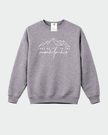 Take me to the Mountains Cozy Crew Neck Sweater