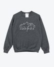 Take me to the Mountains Cozy Crew Neck Sweater