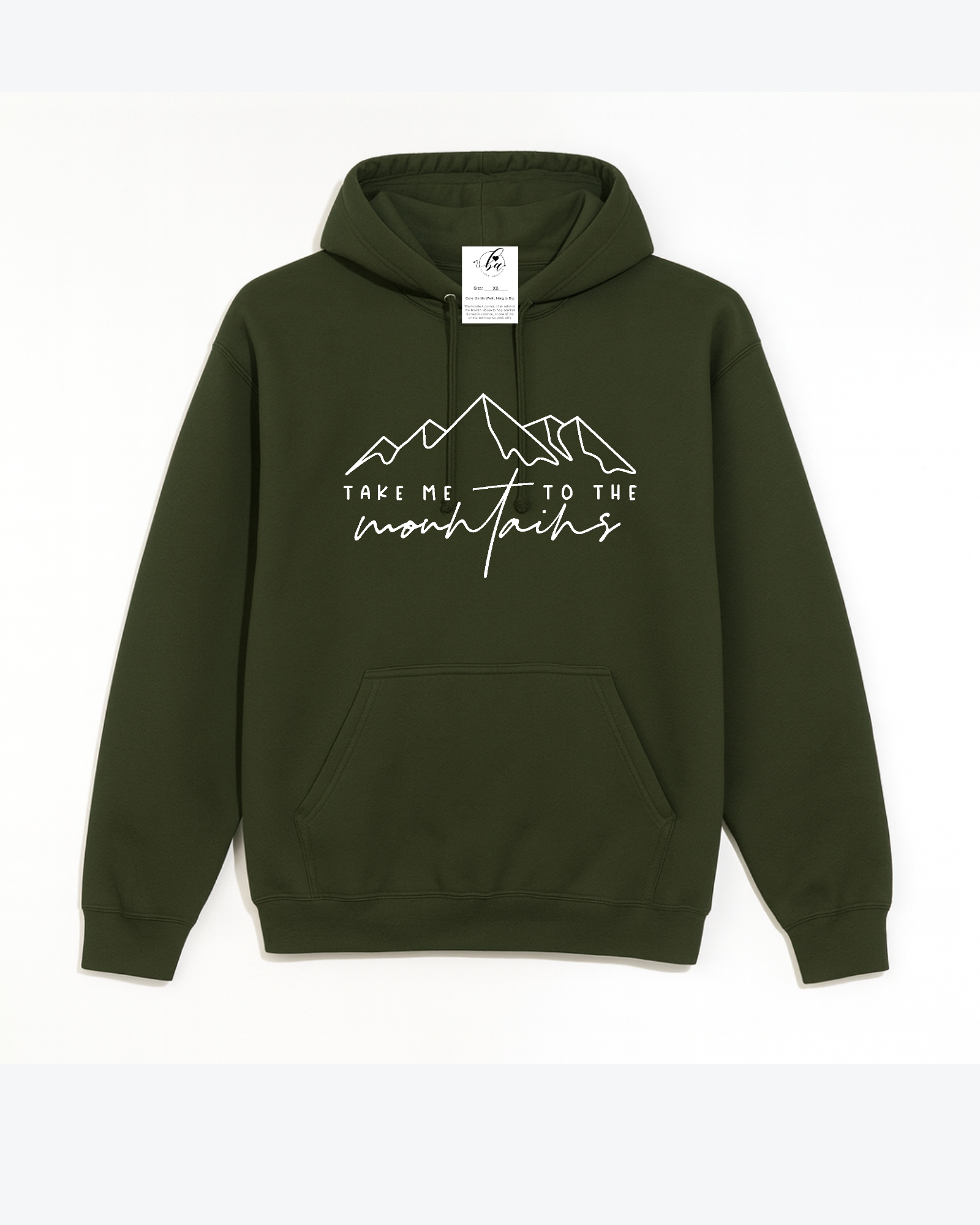 Take me to the Mountains Cozy Hoodie