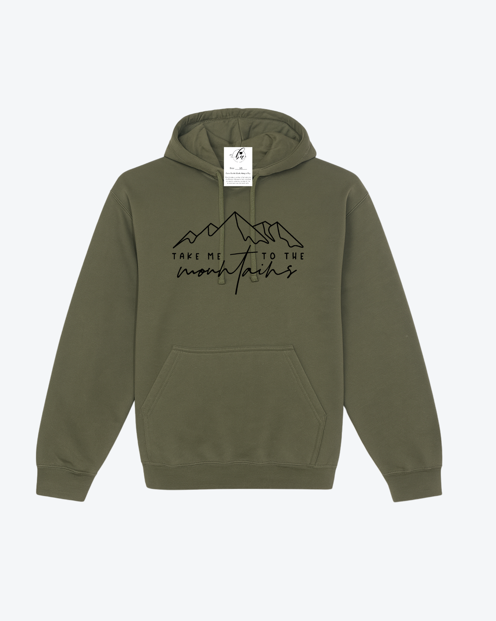 Take me to the Mountains Cozy Hoodie