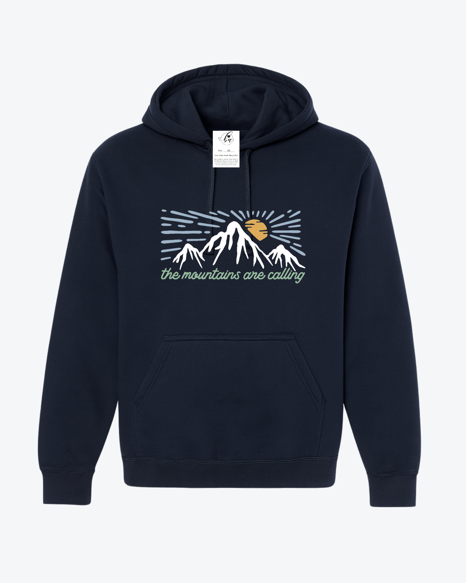 The Mountains are Calling Cozy Hoodie