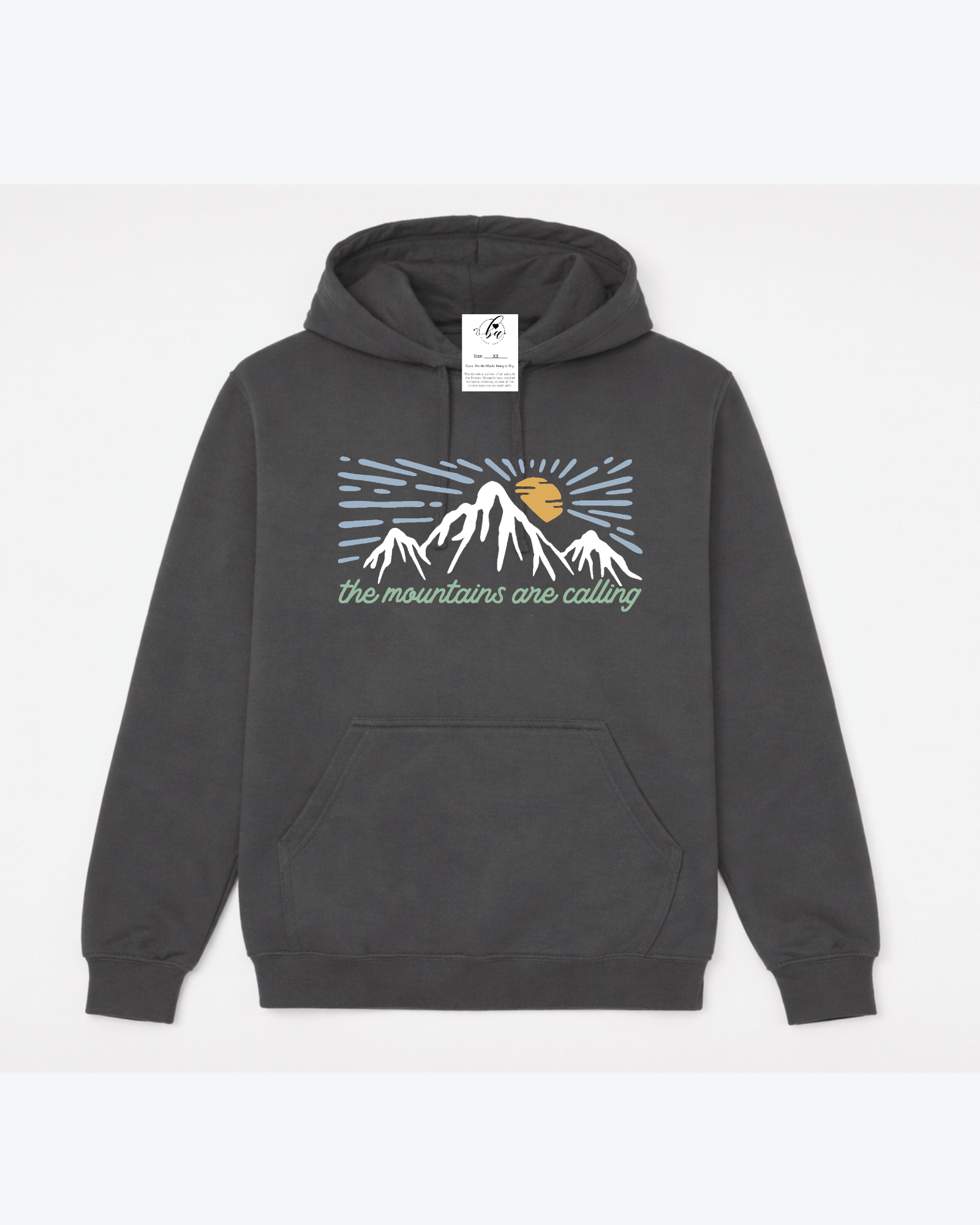The Mountains are Calling Cozy Hoodie
