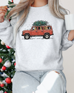 SUV Christmas Dogs Classic Crew Neck Sweater