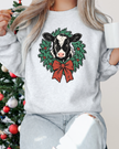 Udderly Festive Wreath Classic Crew Neck Sweater