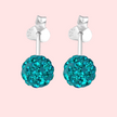 6mm Twinkle Ball Earrings - Sterling Silver