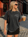 You Do You Boo Heavy Weight Tee (Boxier Tee)