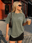 You Do You Boo Heavy Weight Tee (Boxier Tee)