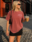 You Do You Boo Heavy Weight Tee (Boxier Tee)