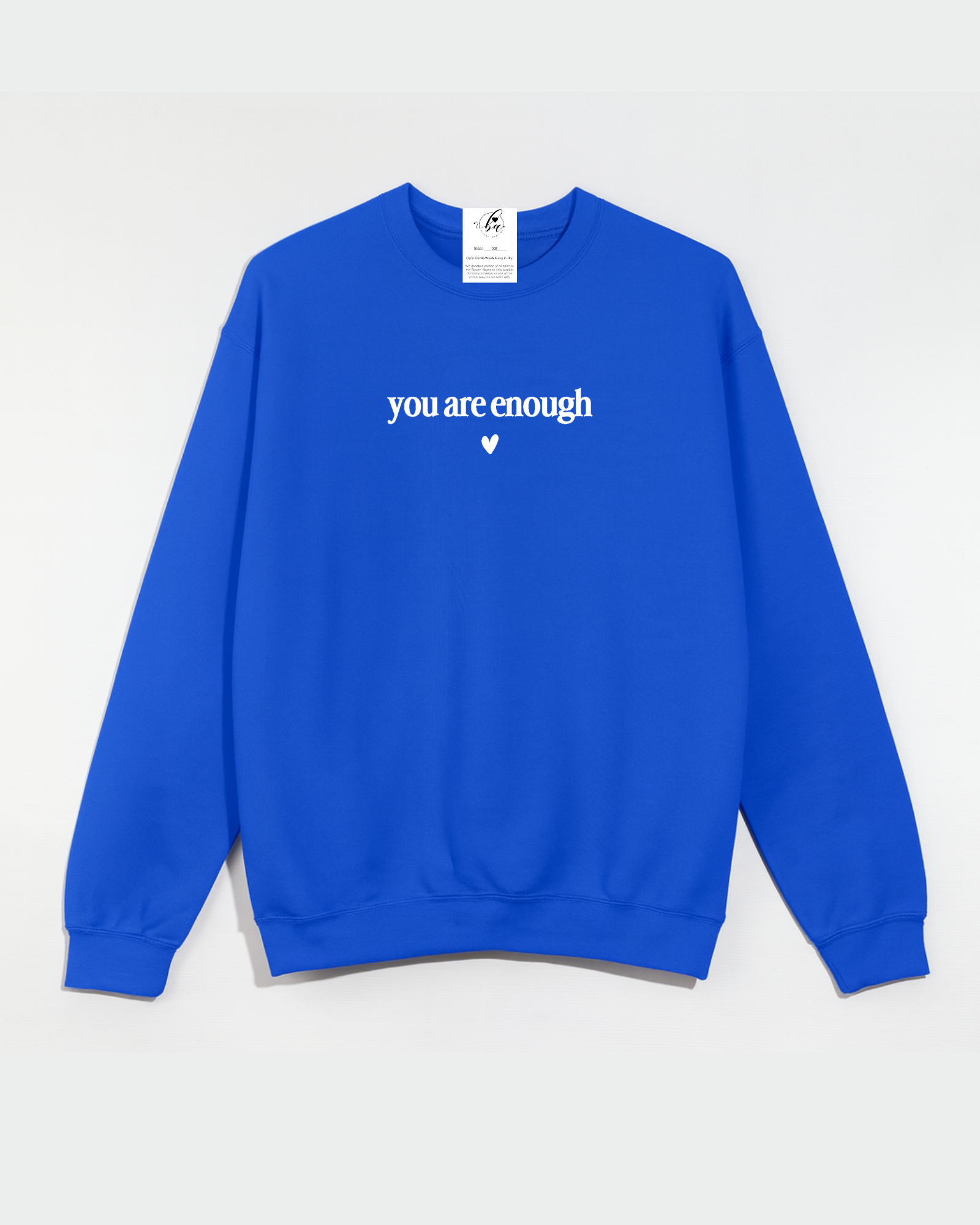 You are Enough / Dear Person Behind Me Cozy Crew Neck Sweater