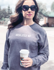 Absolutely Not Cozy Crew Neck Sweater