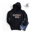 BASEBALL Mom {Bold} Cozy HOODIE