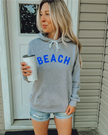 Beach Plush Raglan Hoodie