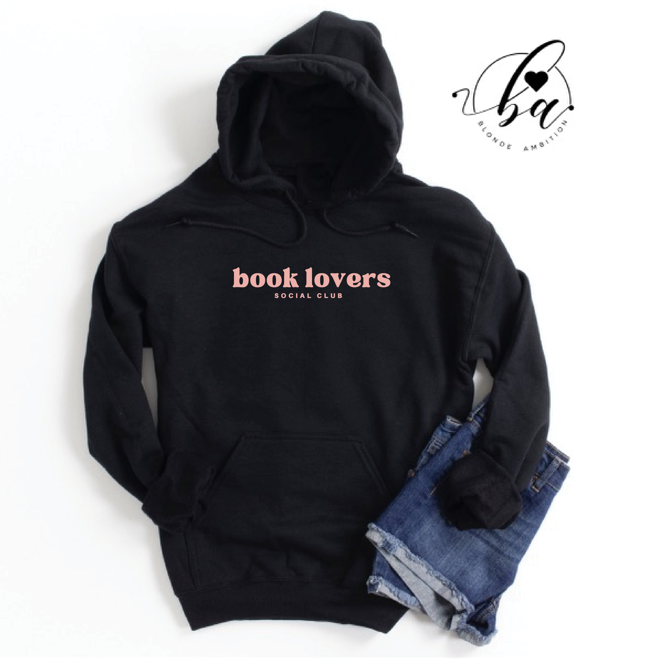 Book Lovers Social Club Cozy Hoodie