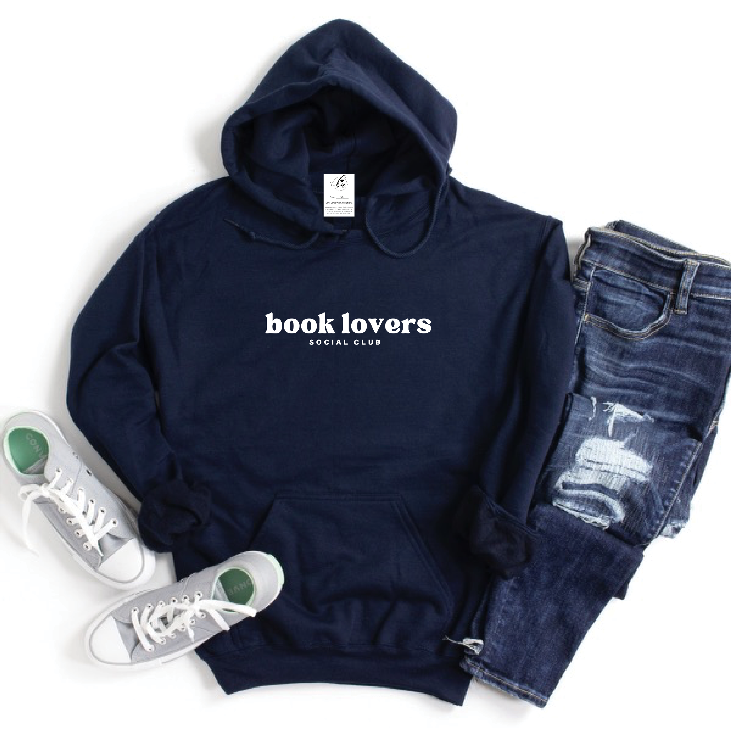 Book Lovers Social Club Cozy Hoodie