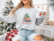 All Booked For Christmas Classic Crew Neck Sweater