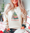 All Booked For Christmas Classic Crew Neck Sweater