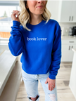 Book Lover Cozy Crew Neck Sweater