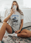 Buckle Up Cowboy Tee | Western Tee