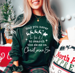 Believe Classic Crew Neck Sweater