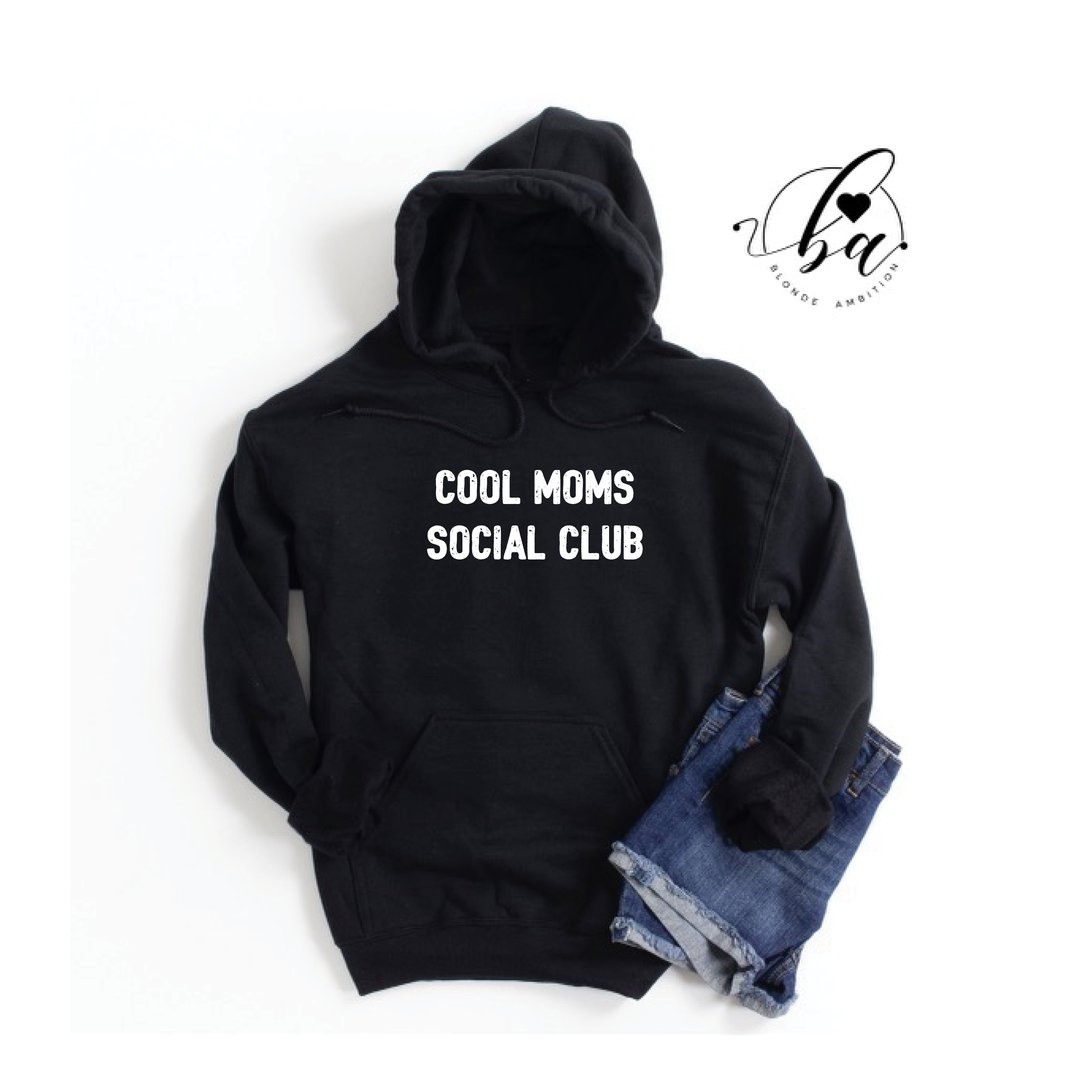 Cool Moms Social Club Cozy HOODIE