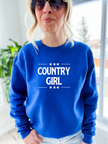 Country Girl Cozy Crew Neck Sweater