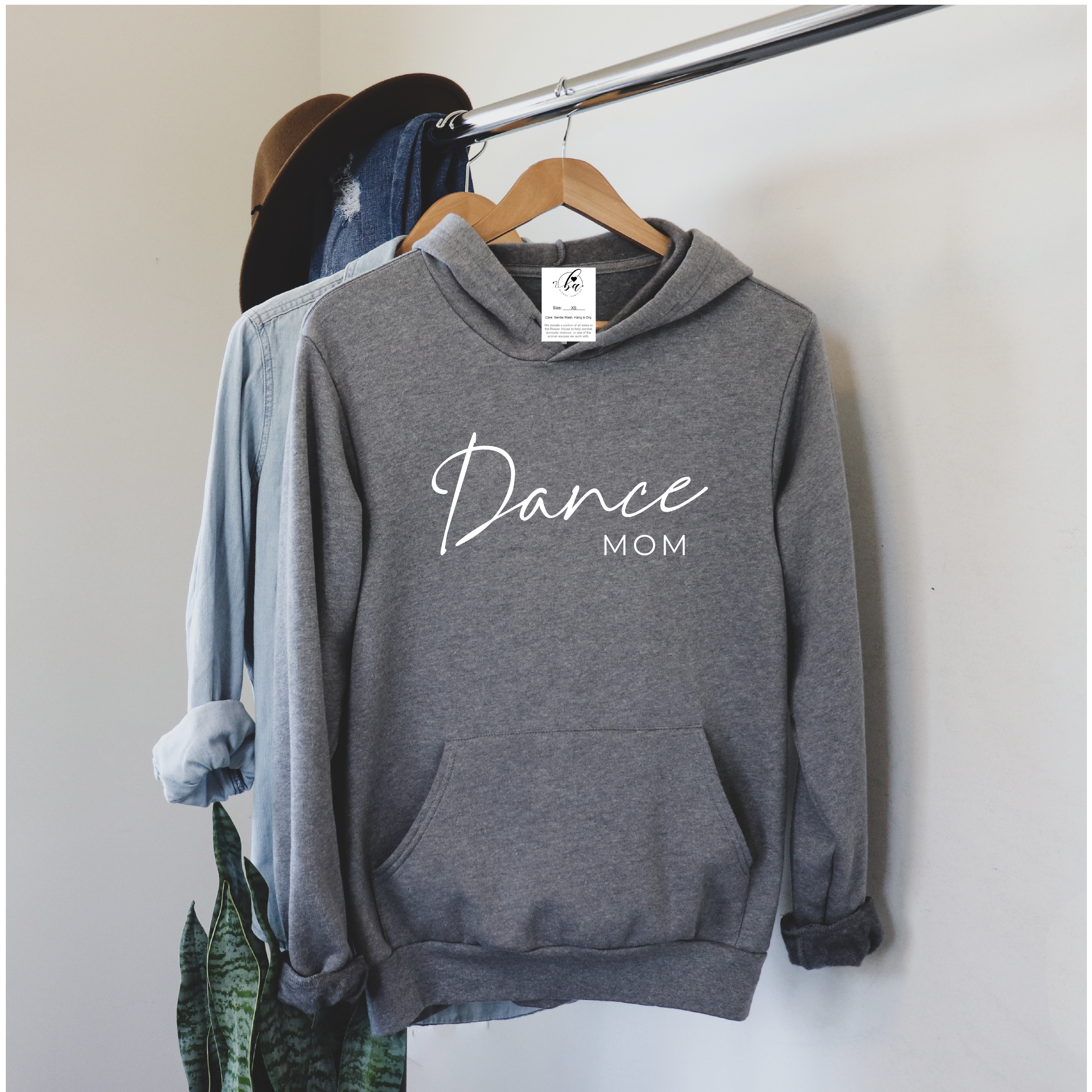 Dance Mom {Script} Cozy Hoodie – Blonde Ambition Apparel 🖤