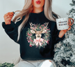 Holiday Deer Classic Crew Neck Sweater