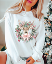 Holiday Deer Classic Crew Neck Sweater