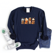 Pumpkin Spice Drinks Obsession Cozy Crew Neck Sweater