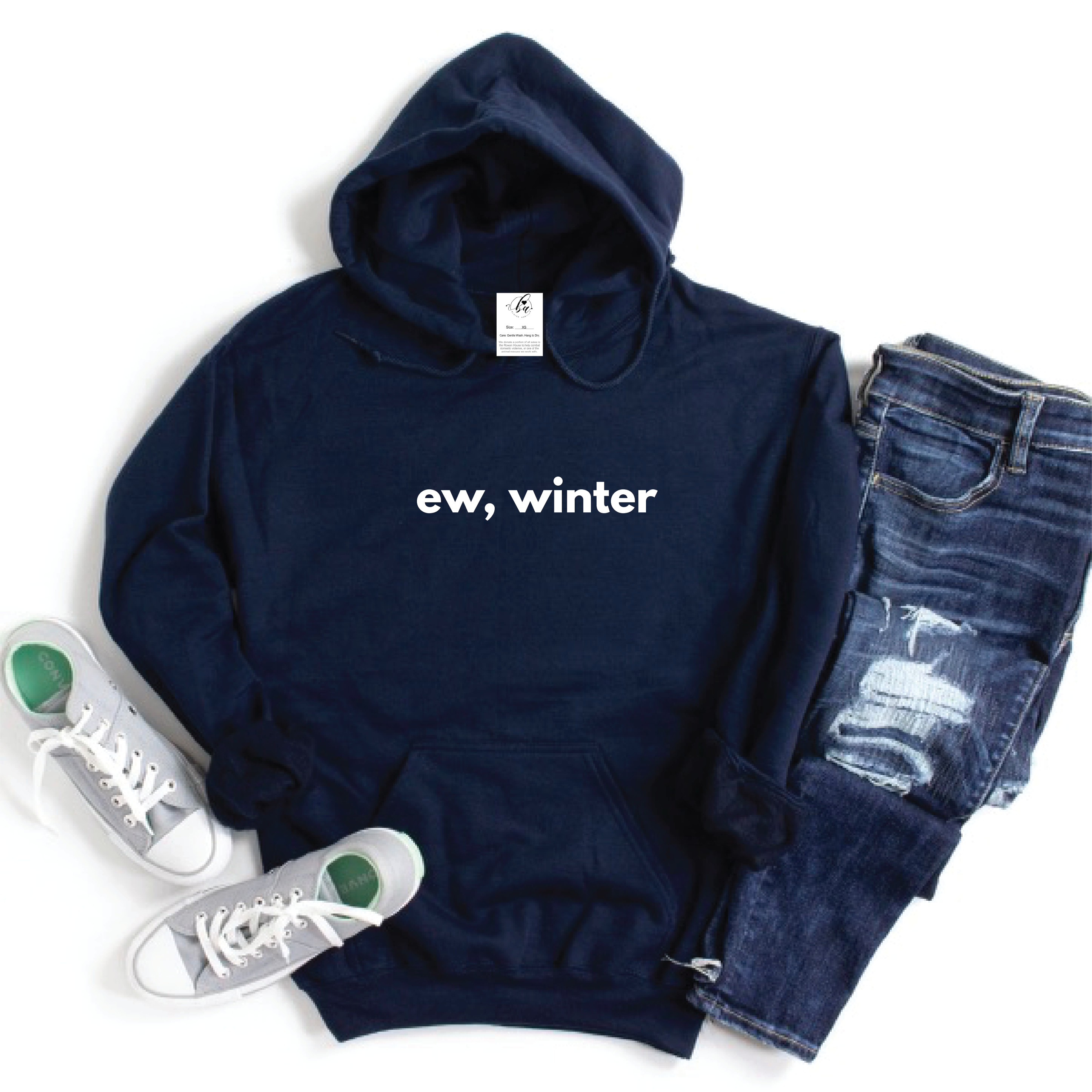 Ew, winter Cozy Hoodie