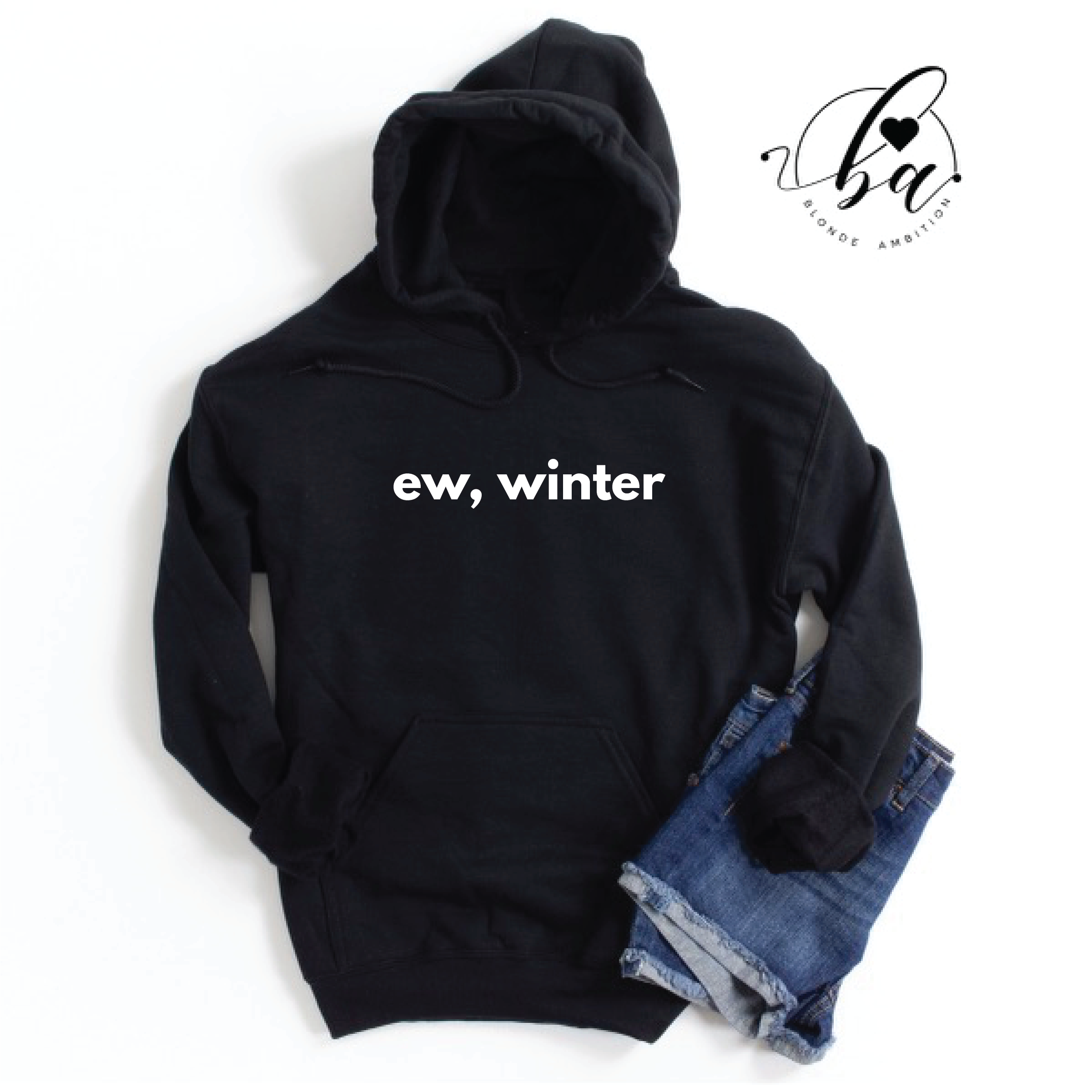 Ew, winter Cozy Hoodie