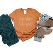 Fall Words Tee - swa to heavyweight
