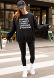 Bonfires, Flannels, {Fall} Cozy Crew Neck Sweater