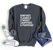 Bonfires, Flannels, {Fall} Cozy Crew Neck Sweater