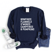 Bonfires, Flannels, {Fall} Cozy Crew Neck Sweater