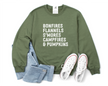 Bonfires, Flannels, {Fall} Cozy Crew Neck Sweater