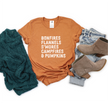 Bonfires, Flannels {Fall} Tee