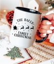 Custom Family Christmas {REINDEER} 15oz Christmas Mug