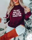 Forced Family Fun Classic Crew Neck Sweater