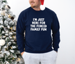 Forced Family Fun Classic Crew Neck Sweater