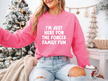 Forced Family Fun Classic Crew Neck Sweater