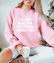 Forced Family Fun Classic Crew Neck Sweater