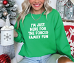 Forced Family Fun Classic Crew Neck Sweater