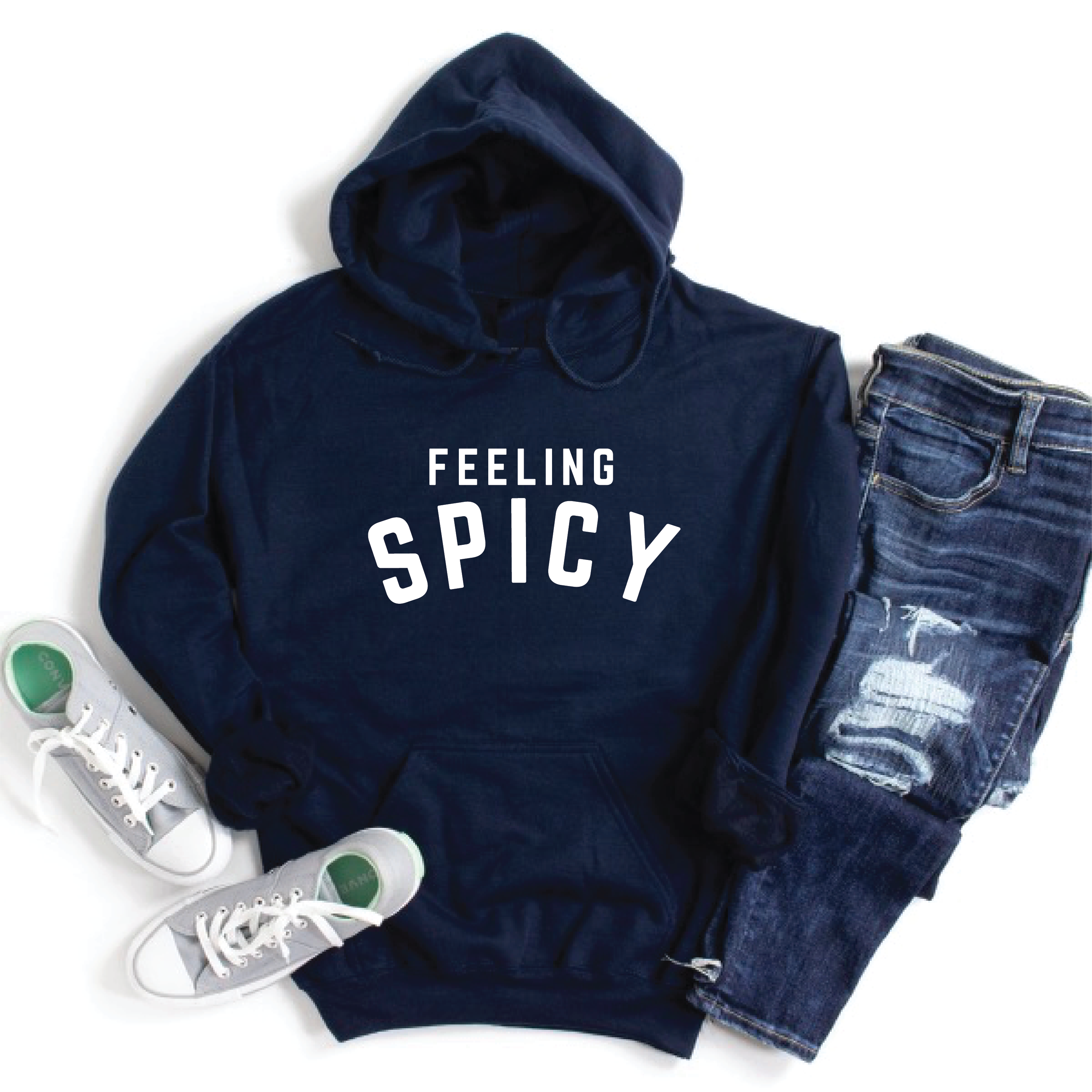 Feeling Spicy Cozy Hoodie