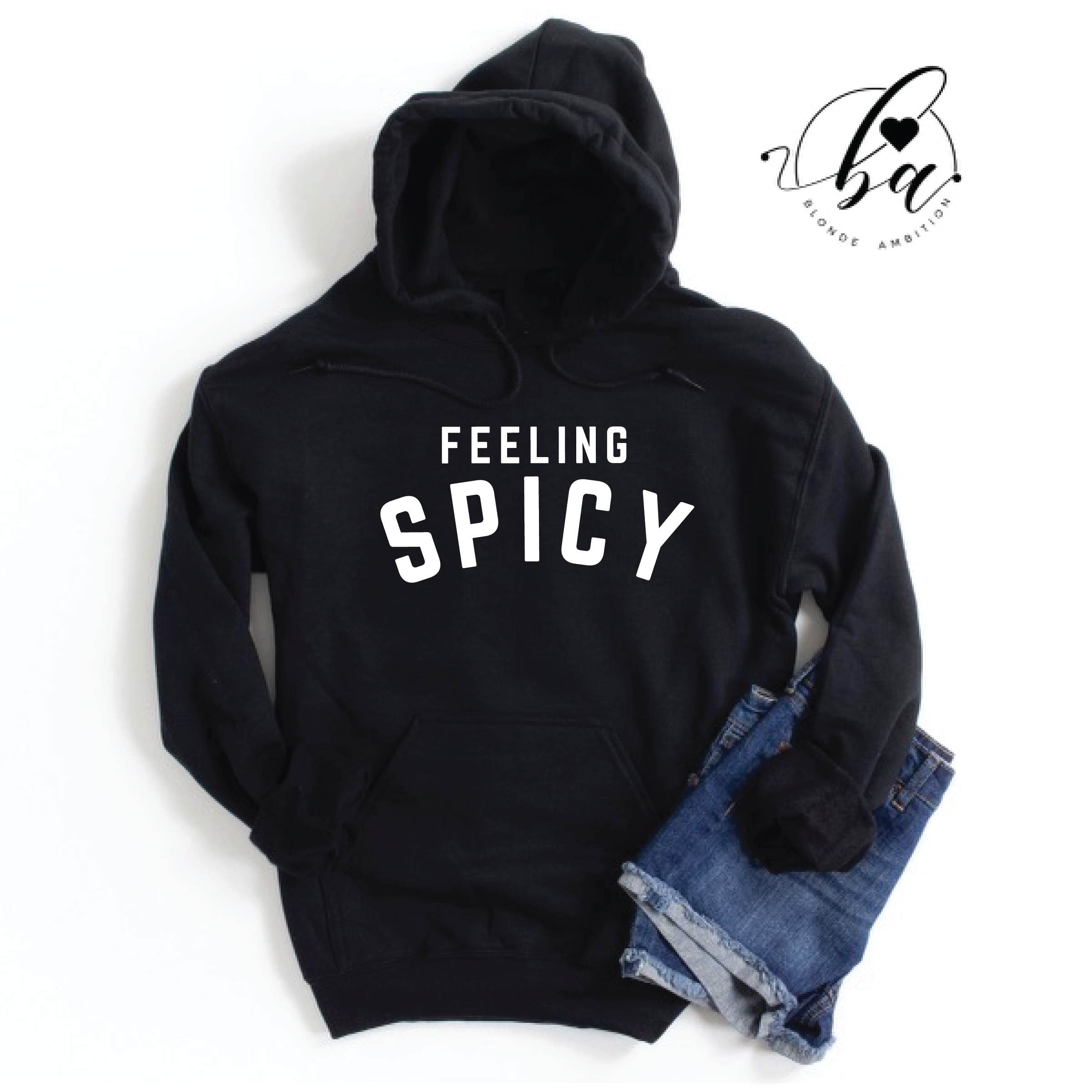 Feeling Spicy Cozy Hoodie