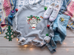 Holly Highland Cow Classic Crew Neck Sweater