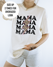 Electric Mama on Repeat Heavy Weight Tee - Pink