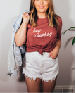 Hey Cowboy Tee | Western T-Shirt